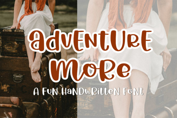 Adventure More: A Bold Display Font