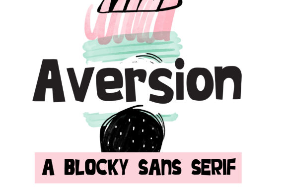 Aversion: A Display Font for Web Design