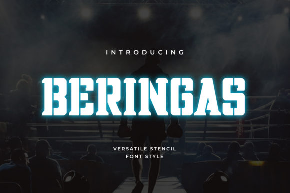 Beringas: A Creative Display Font