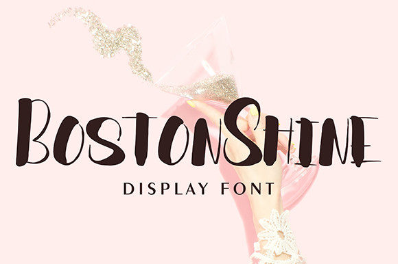 Boston Shine: A Bold Font for Digital Campaigns