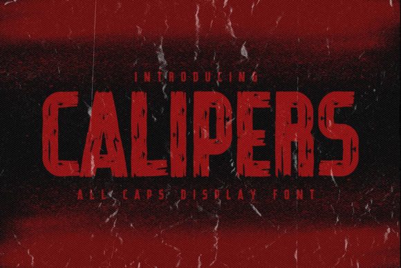 Calipers Font: Bold & Beautiful for Crafts