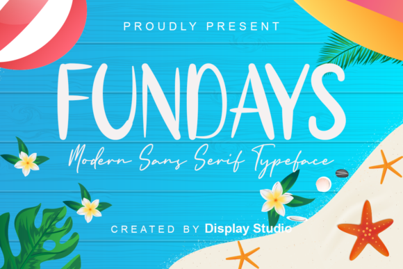 Fundays: A Friendly Display Font