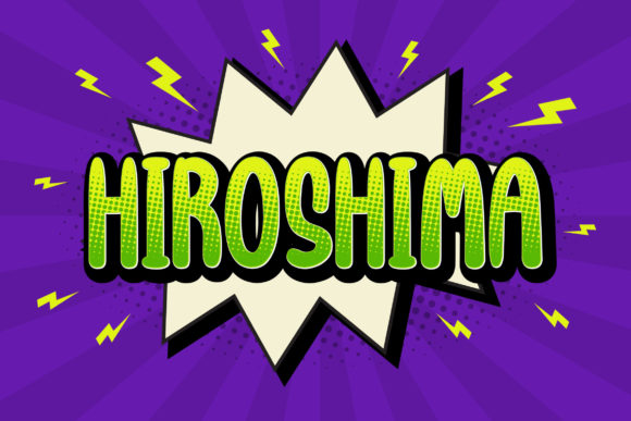 Hirochima: A Bold Display Font