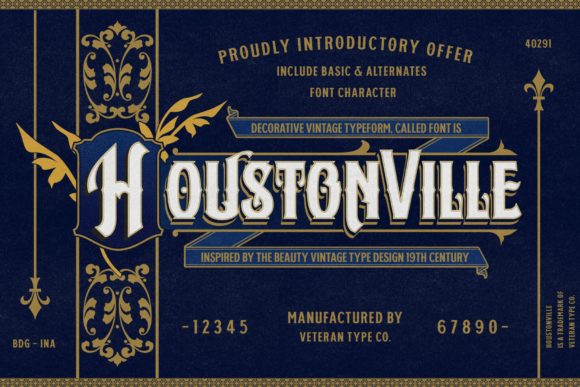 Houstonville Font for Business