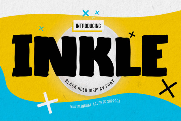 Inkle: A Stylish Display Font for Crafters