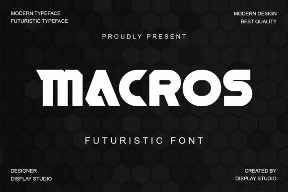 Macros: A Bold Typographic Statement