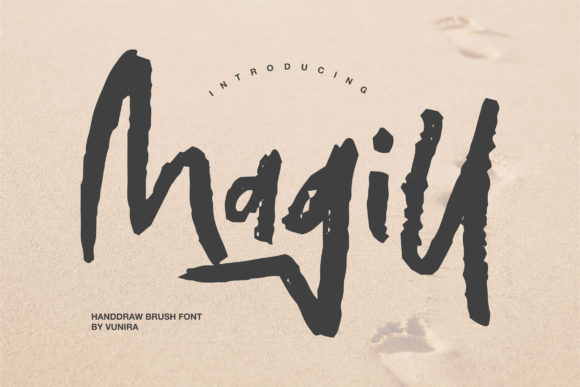 Magill Font: Bold & Textured for Creative Projects