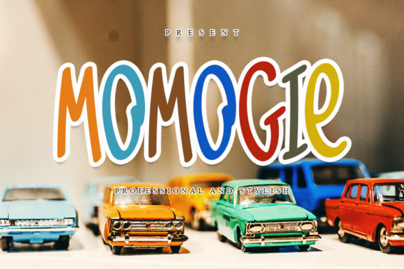 Momogie: A Playful Display Font