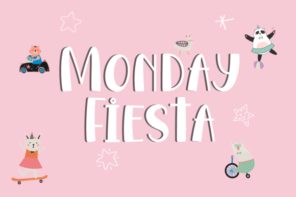 Monday Fiesta: A Fun Display Font