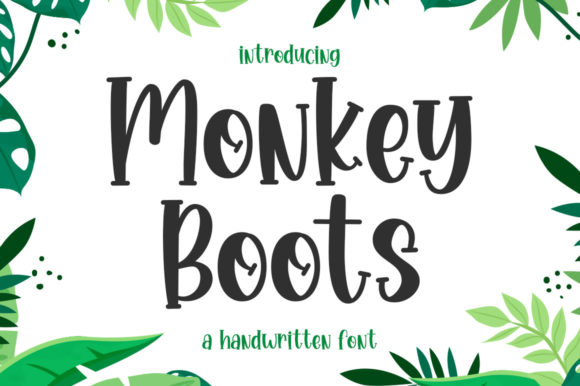 Monkey Boots Font for Creative Design
