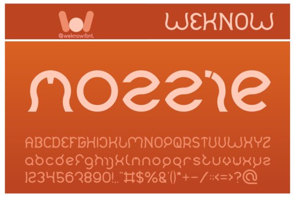 Mozzie: A Font for Business Branding