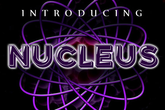 Nucleus: A Bold Display Font