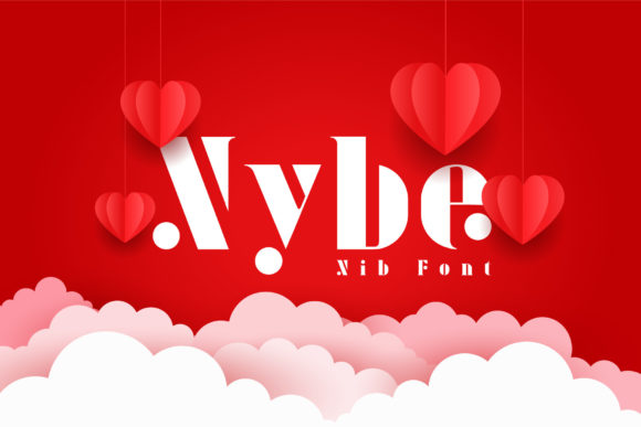 Nybe: A Bold Display Font for Creative Marketing