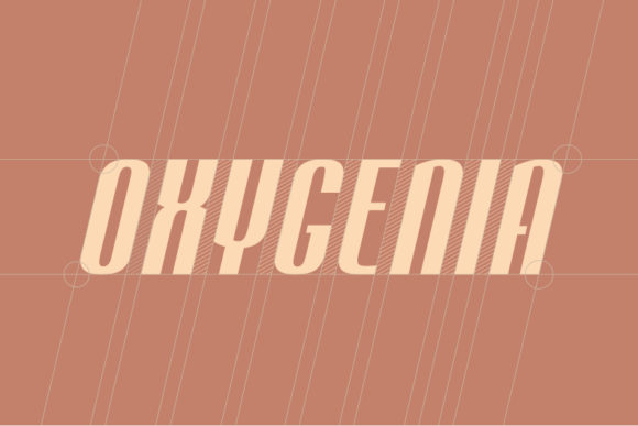 Oxygenia: A Bold Display Font