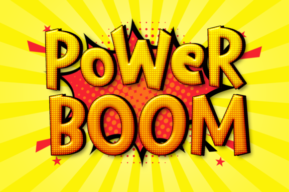Power Boom: A Bold Font for Creative Projects