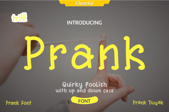Prank Font: Quirky Display for Web Design