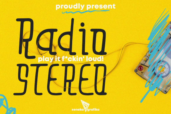 Radio Stereo: A Bold Font for Digital Campaigns