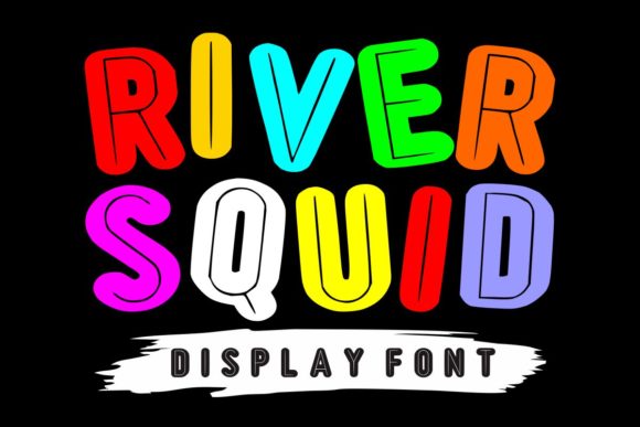 River Squid: A Bold Font for Business