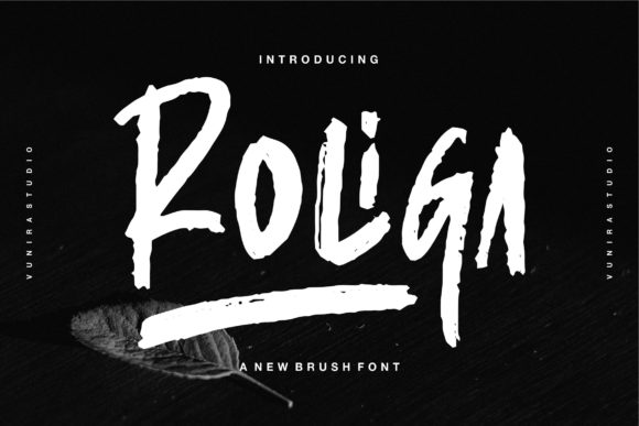 Roliga: A Bold Display Font