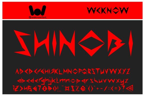 Shinobi: A Bold Font for Web Design