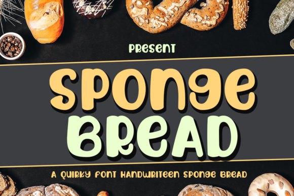 Sponge Bread Font for Business
