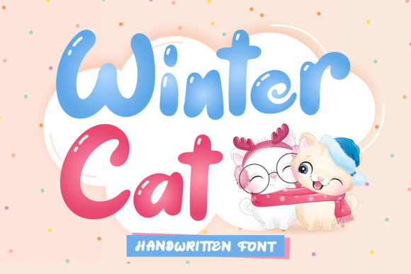 Winter Cat Font Review
